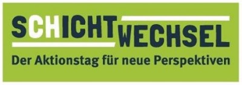 Der Schriftzug Schichtwechsel - Der Aktionstag für neue Perspektiven 
© BAG WfbM