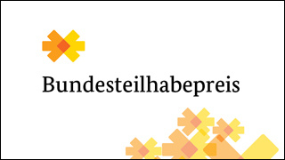 Der Schriftzug Bundesteilhabepreis. 
© BMAS